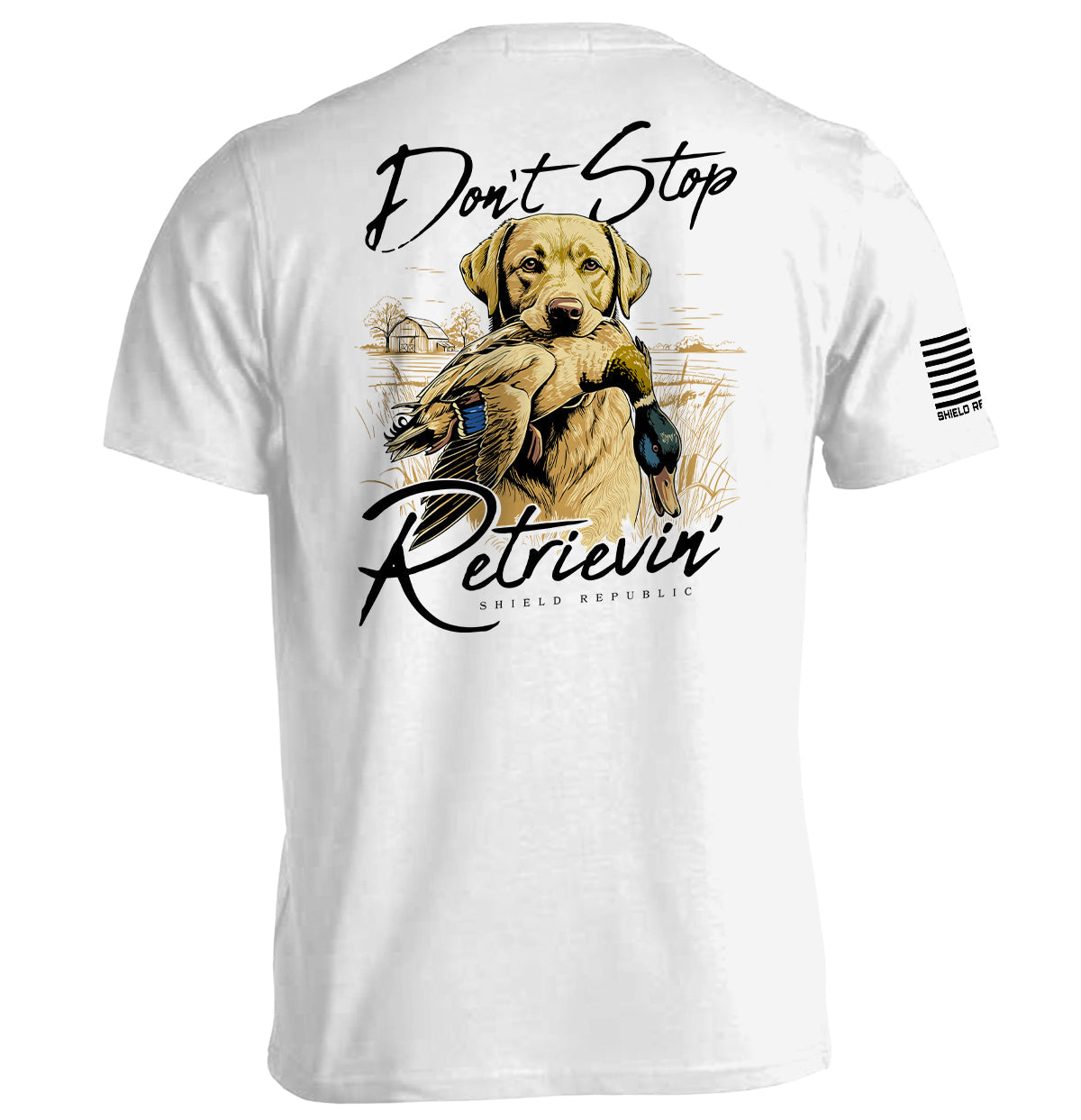Don't Stop Retrievin Yellow Lab - Aaria Tees Aaria Tees