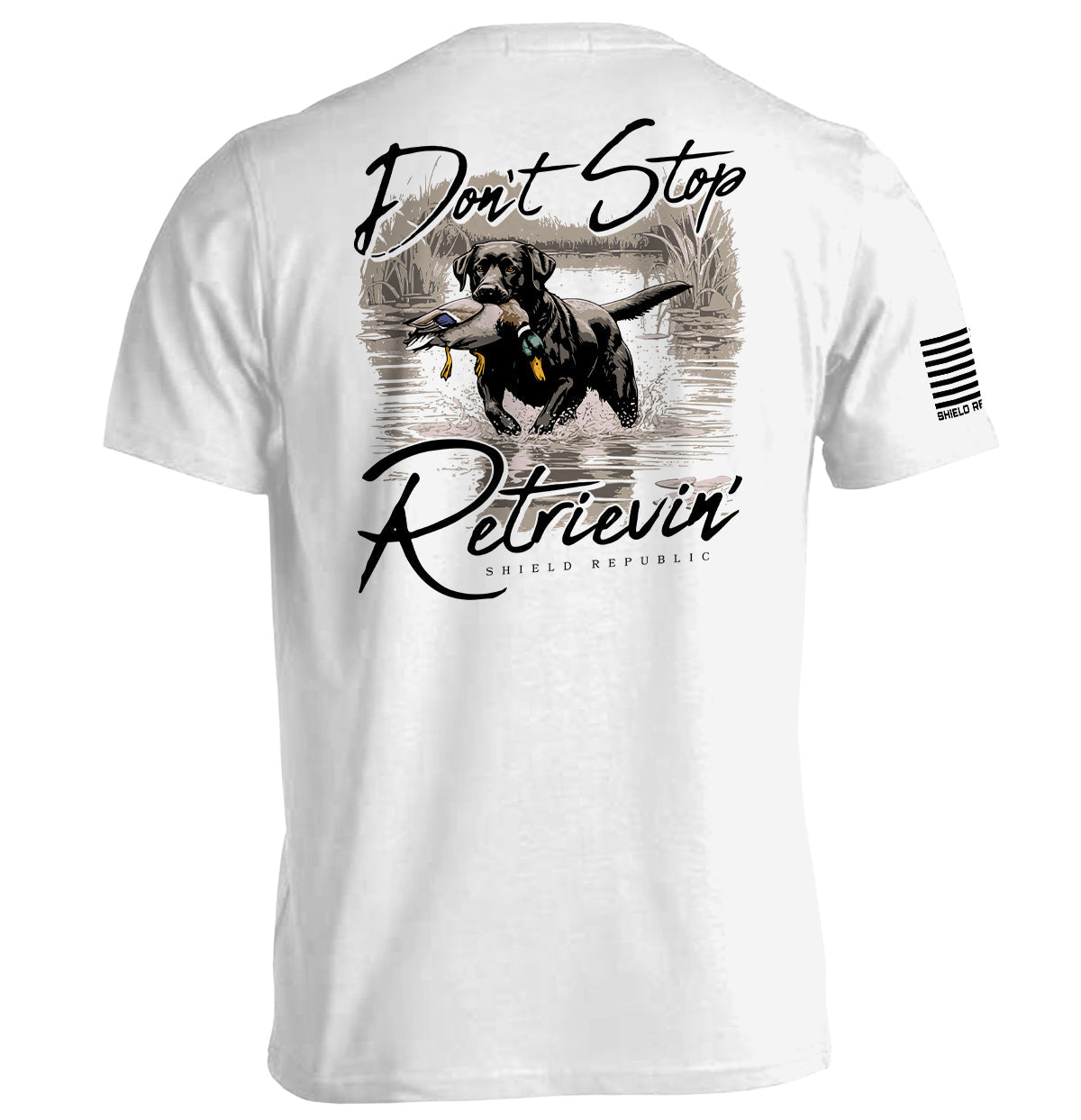 Don't Stop Retrievin' Black Lab - Aaria Tees Aaria Tees