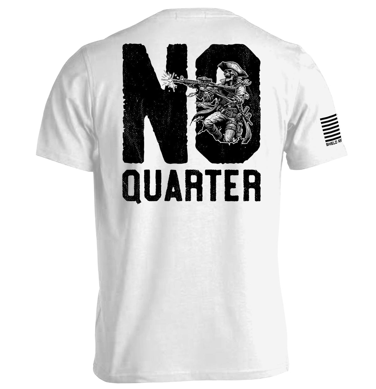 No Quarter AR15 Skeleton - Aaria Tees Aaria Tees