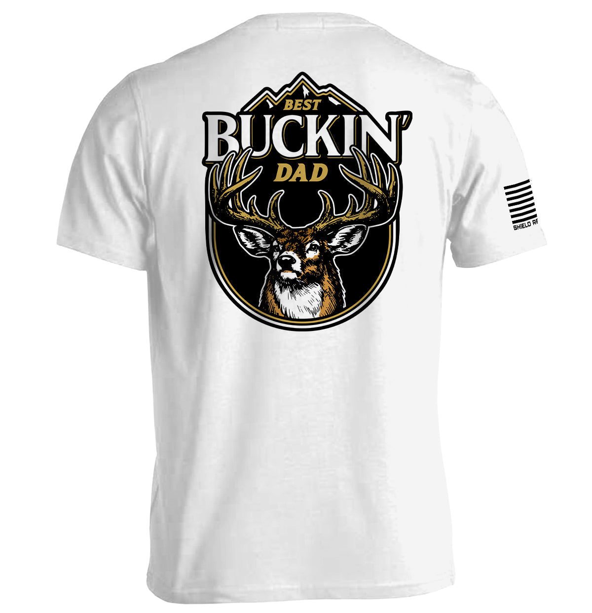 Best Buckin' Dad Deer - Aaria Tees Aaria Tees