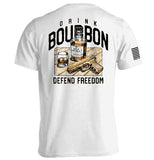 Drink Bourbon Defend Freedom Aaria Tees