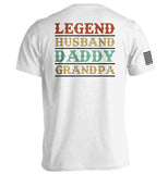Legend Husband Daddy Grandpa Aaria Tees