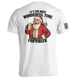 Most Wonderful Time For A Beer Aaria Tees