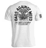 Dads Against Weed Black - Aaria Tees Aaria Tees