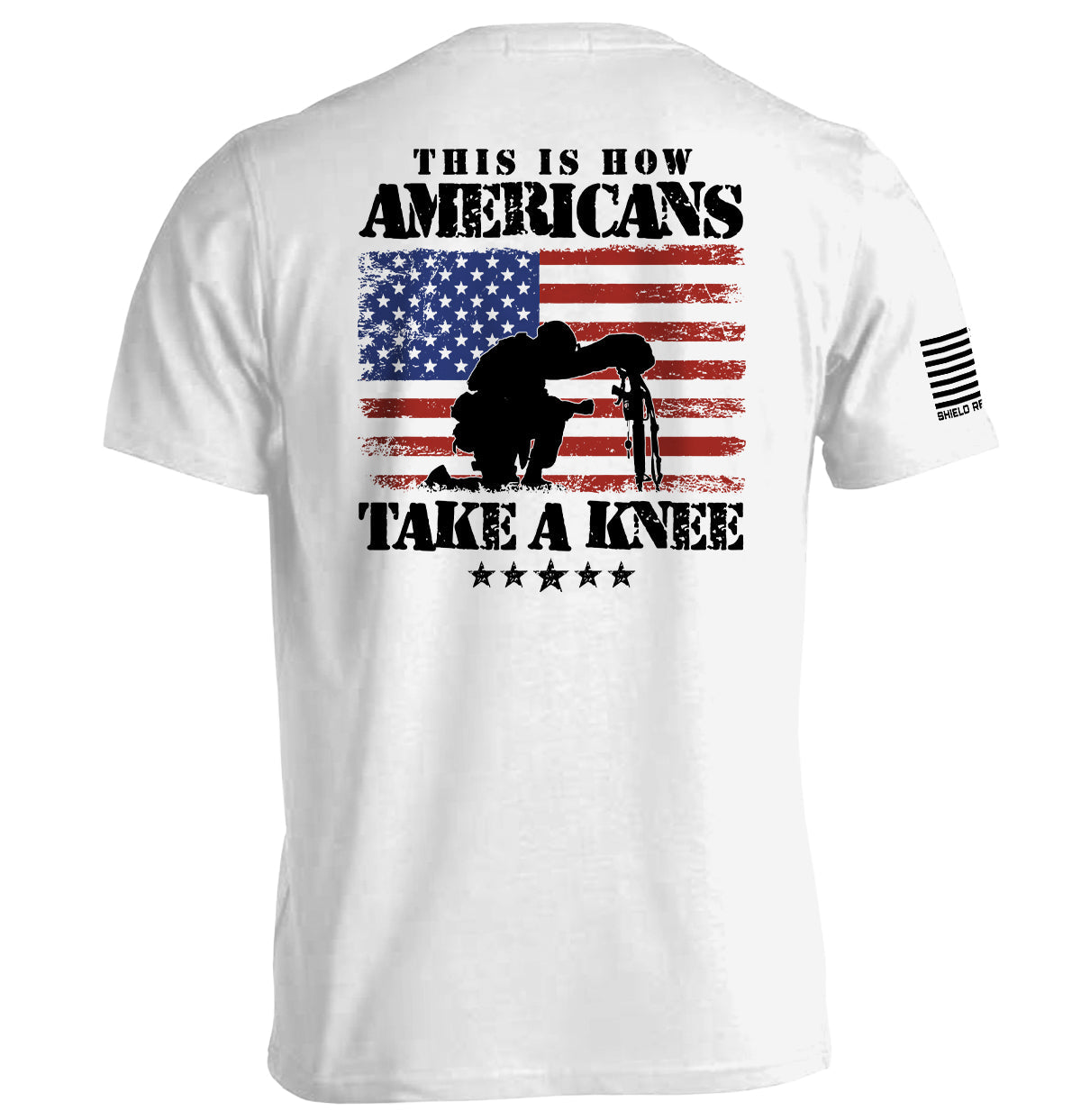This Is How Americans Take A Knee - Aaria Tees Aaria Tees
