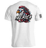 Merica Mullet Eagle Aaria Tees