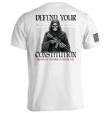 Defend Your Constitution Reaper Aaria Tees