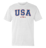 USA Star Pattern Aaria Tees