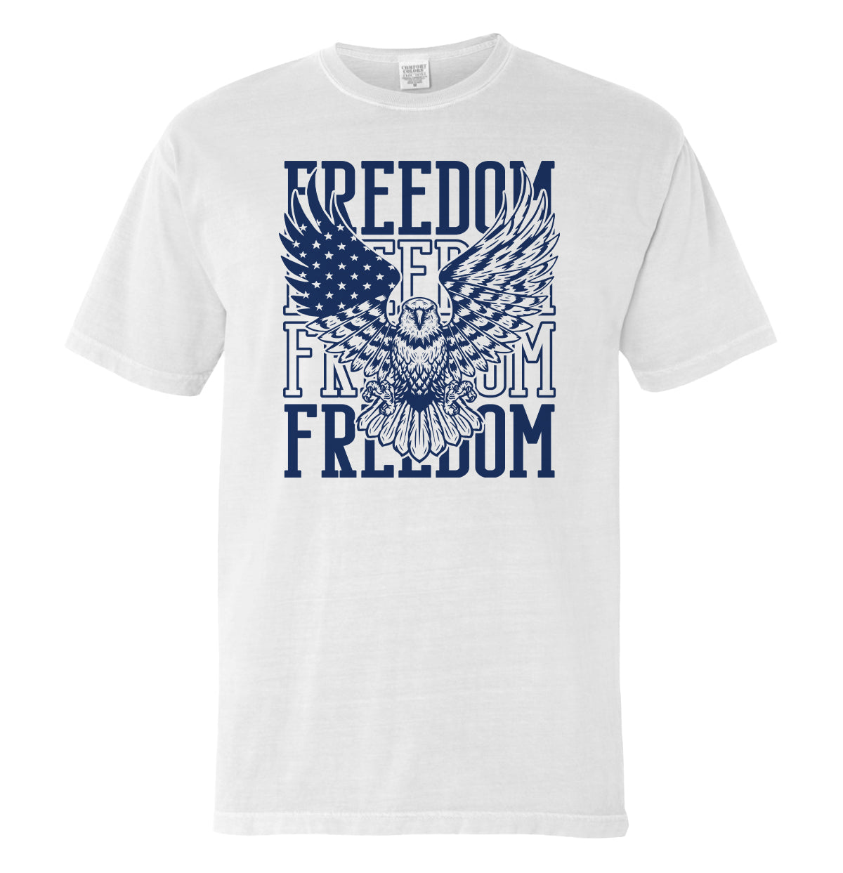 Freedom Repeated Eagle (Front) - Aaria Tees Aaria Tees