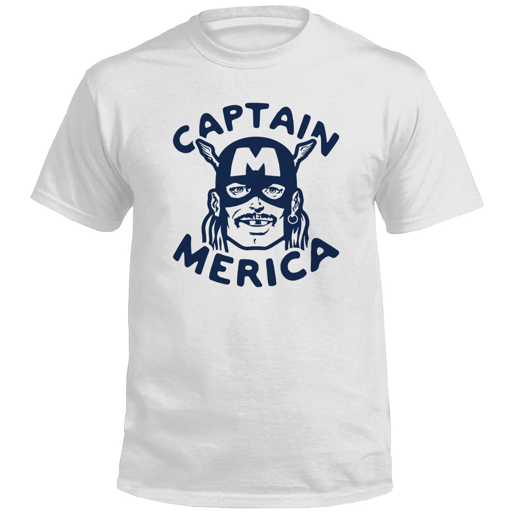 Captain Merica (Front) - Aaria Tees Aaria Tees