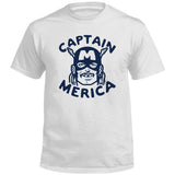 Captain Merica (Front) - Aaria Tees Aaria Tees