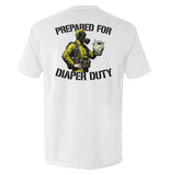 Prepared For Diaper Duty Hazmat Suit Aaria Tees