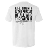 Life, Liberty & The Pursuit Aaria Tees