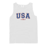 USA Star Pattern Aaria Tees