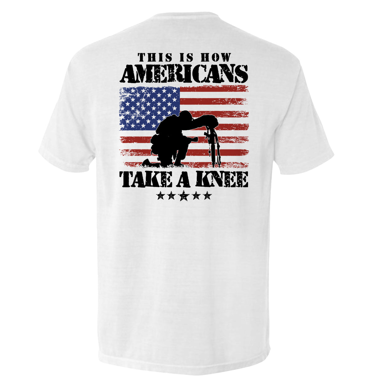 This Is How Americans Take A Knee - Aaria Tees Aaria Tees