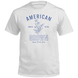American Grown Raised To Be Free (Front) Aaria Tees