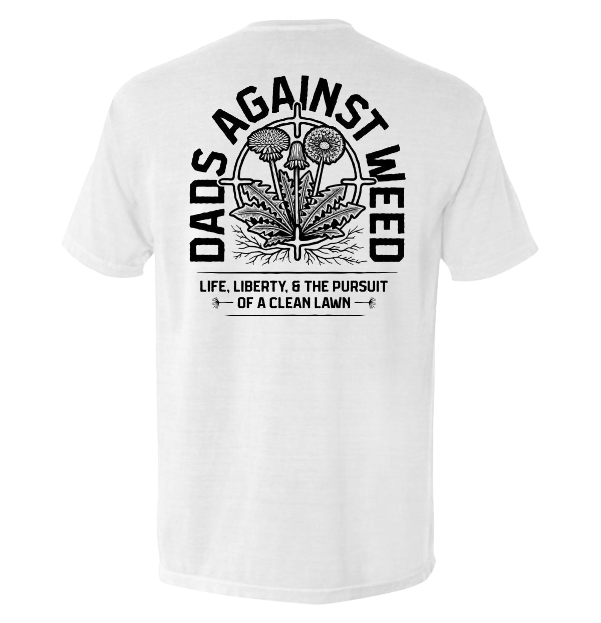 Dads Against Weed Black - Aaria Tees Aaria Tees