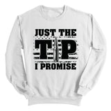 Just The Tip I Promise Flag (Front Print) Aaria Tees