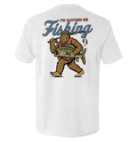 I'd Rather Be Fishing Bigfoot Aaria Tees