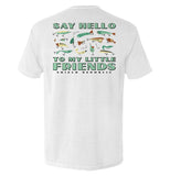 Say Hello to My Little Friends Green Aaria Tees