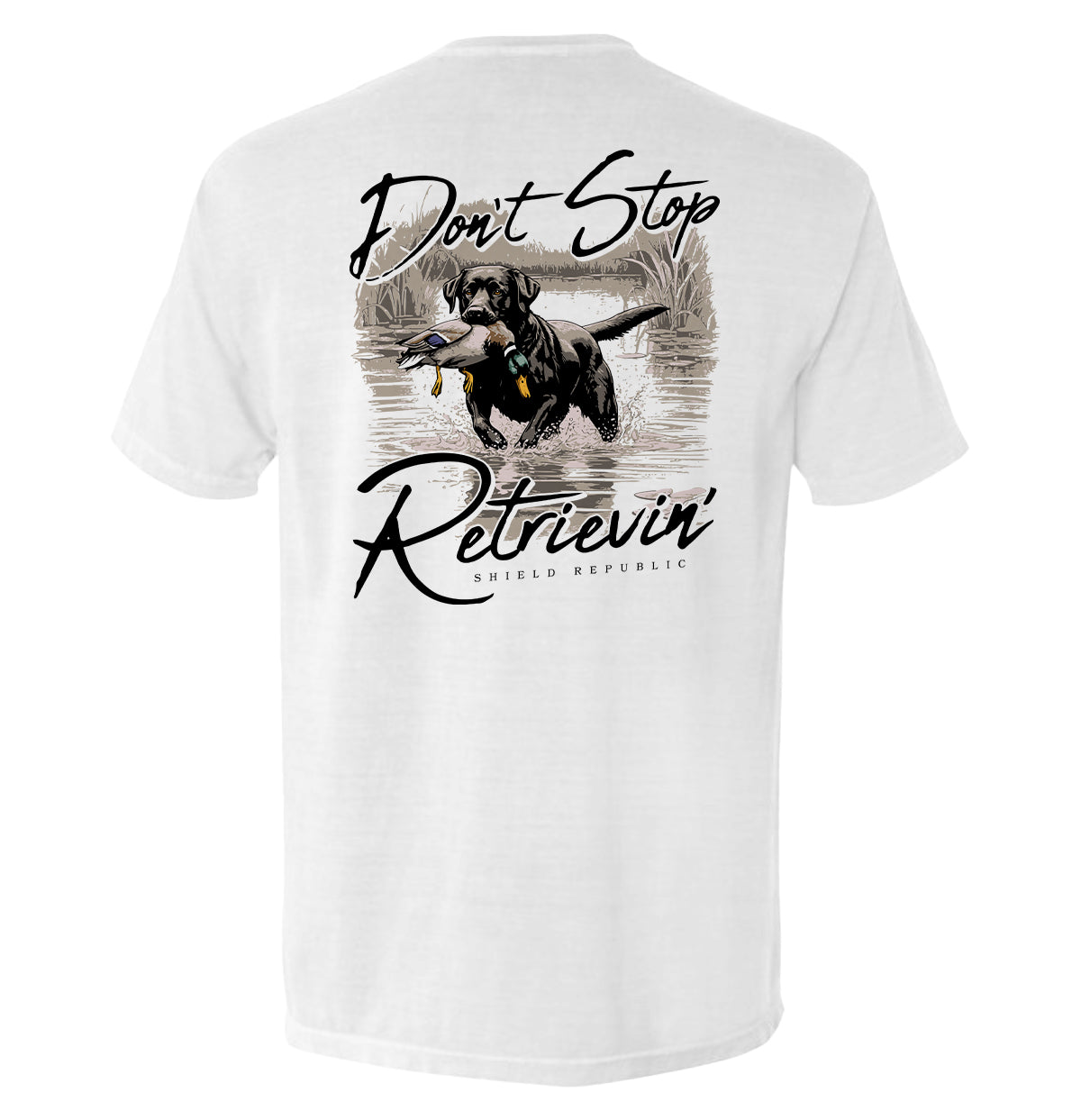 Don't Stop Retrievin' Black Lab - Aaria Tees Aaria Tees