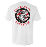 250 Years Of Freedom Eagle Circle Aaria Tees