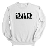 Dad The Veteran The Myth The Legend (Front) Aaria Tees