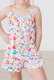 Wild Child Strappy Play Romper - Aaria Tees Aaria Tees