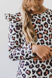 Wild One L/S Ruffle Tee - Aaria Tees Aaria Tees