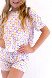 Daywear Sets-Checkered Board Mouse Aaria Tees
