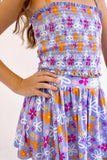 Bamboo Skirt Set - Purple Peony Aaria Tees
