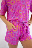 Daywear Sets-Neon Smiley Aaria Tees