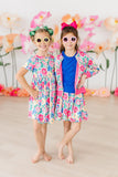 Wildflower Wishes Ruffle Twirl Skort - Aaria Tees Aaria Tees