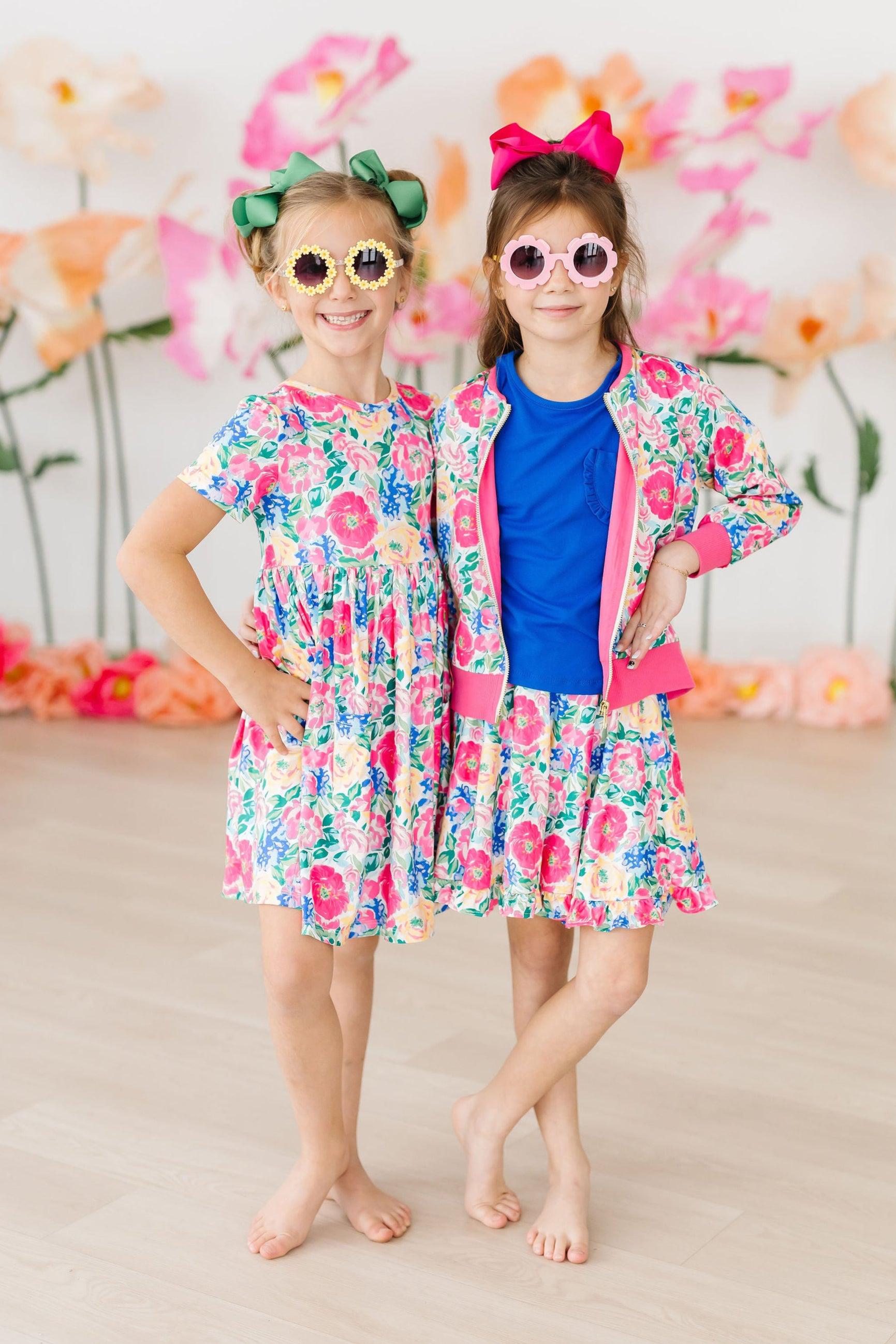 Wildflower Wishes Satin Jacket - Aaria Tees Aaria Tees