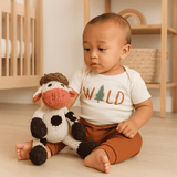Wool Knit Buddy  | Willa the Cow - Aaria Tees Aaria Tees