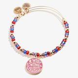 Willy Wonka Chocolate Factory' Beaded Charm Bangle - Aaria Tees Aaria Tees