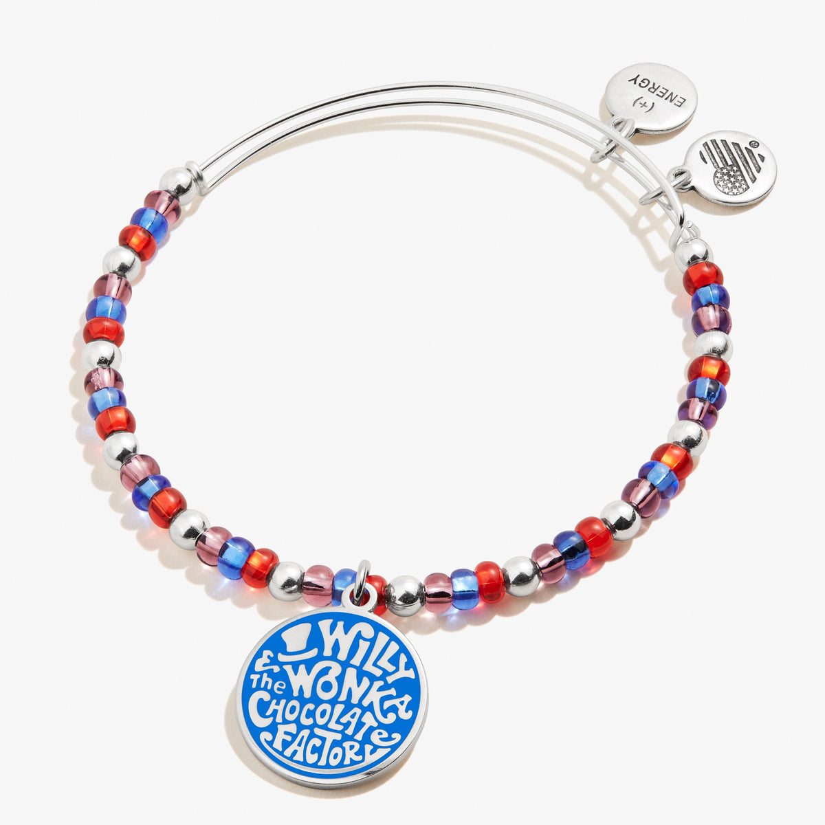 Willy Wonka Chocolate Factory' Beaded Charm Bangle - Aaria Tees