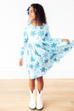 Winter Wonderland L/S Pocket Twirl Dress - Aaria Tees Aaria Tees