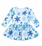 Winter Wonderland L/S Twirl Bodysuit - Aaria Tees Aaria Tees