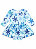 Winter Wonderland L/S Twirl Bodysuit - Aaria Tees Aaria Tees