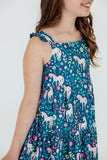 Wish Upon a Unicorn Ruffle Maxi Dress - Aaria Tees Aaria Tees