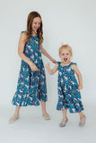 Wish Upon a Unicorn Ruffle Maxi Dress - Aaria Tees Aaria Tees