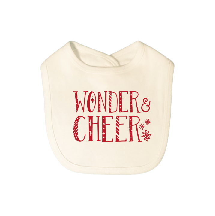 graphic bib | wonder & cheer - Aaria Tees Aaria Tees