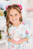 SALE Wonderland 3/4 Sleeve Pocket Twirl Dress - Aaria Tees Aaria Tees