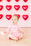 XOXO 3/4 Sleeve Twirl Bodysuit - Aaria Tees Aaria Tees