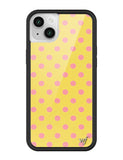 Polka Dot | Yellow and Pink iPhone Case Aaria Tees