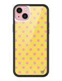 Polka Dot | Yellow and Pink iPhone Case - Aaria Tees Aaria Tees