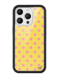 Polka Dot | Yellow and Pink iPhone Case - Aaria Tees Aaria Tees