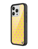 Polka Dot | Yellow and Pink iPhone Case - Aaria Tees Aaria Tees