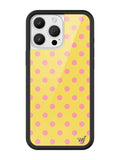 Polka Dot | Yellow and Pink iPhone Case - Aaria Tees Aaria Tees